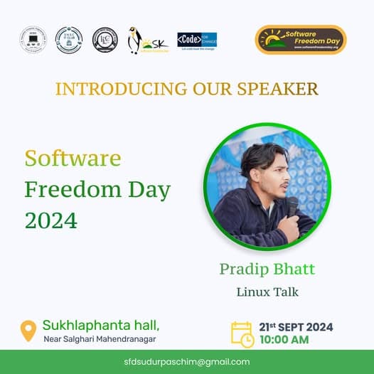 Software Freedom Day Speaker